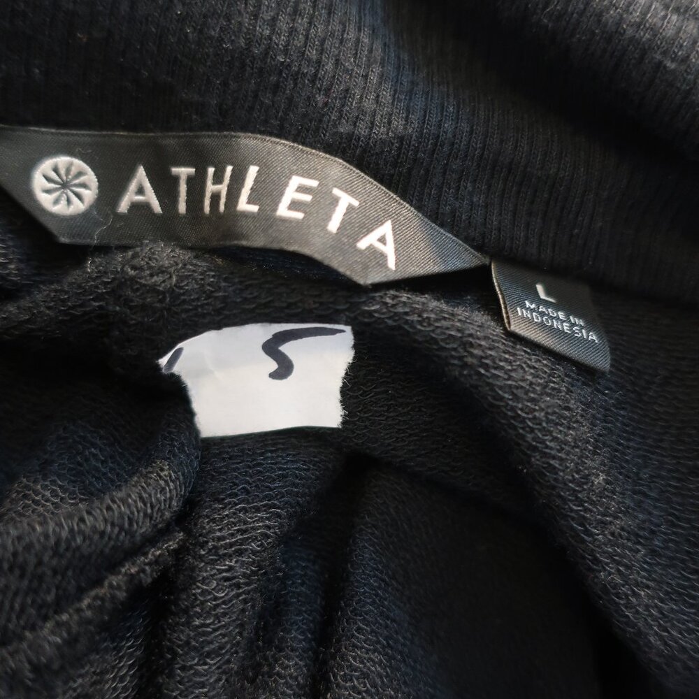 Womens Athleta Black Open Sweater Cardigan L - Picture 7 of 7